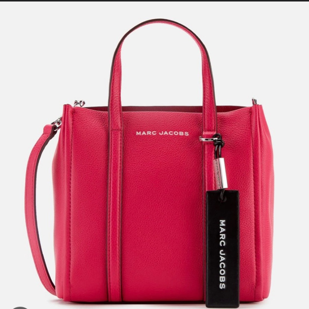 New ♥️ Marc Jacobs - Ruby Red - Tag Tote 21 Purse ♥️